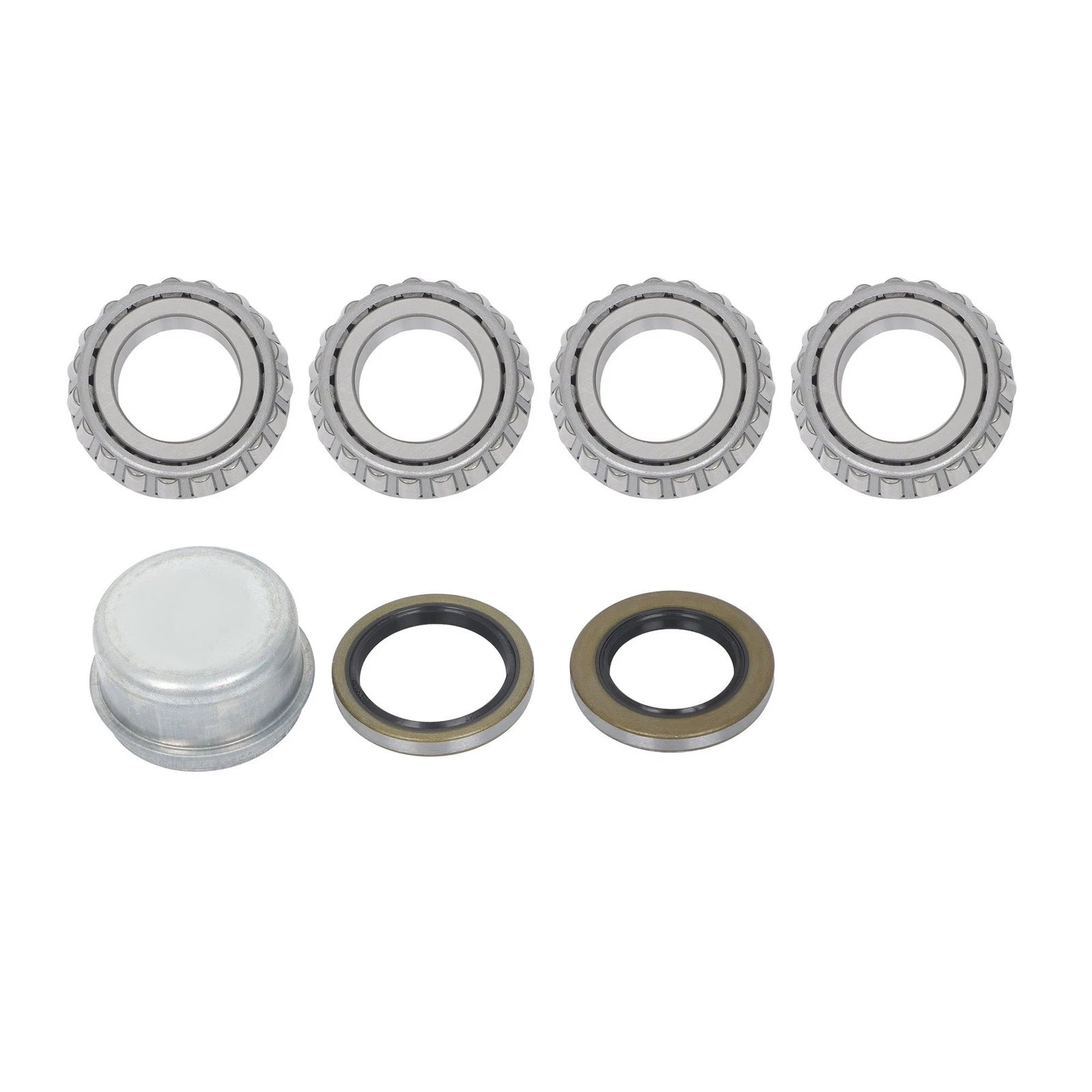 Set of 7 Trailer Hub Kit for 2000 lbs. Spindle (1" or 1.0625")
