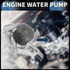 Water Pump for Honda Civic 1.7L (2001–2005) No. 19200PLMA01S1/14400PLM004 w/ Seals Kit