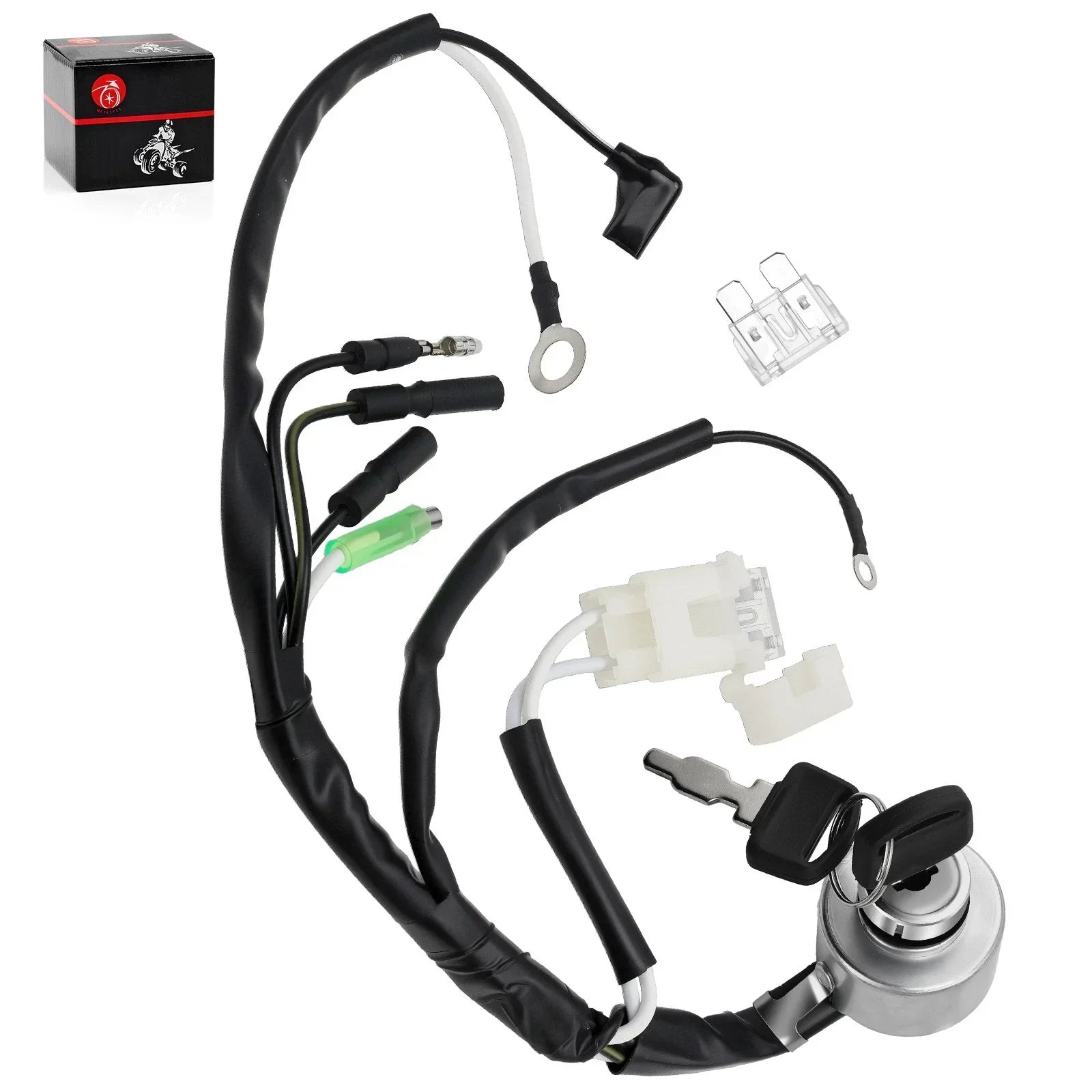 Starter Key Switch Assembly for Honda GX610 GX620 GX670 (1998–2012)