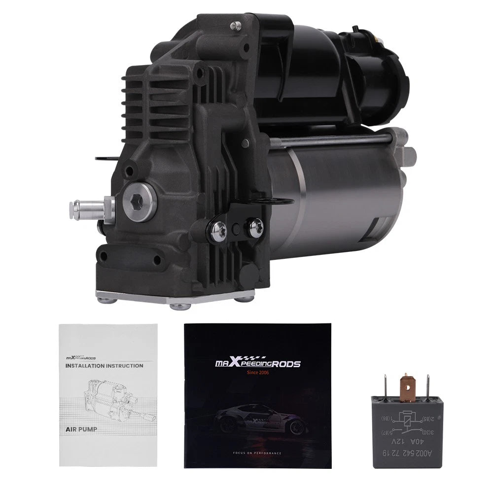 Air Ride Suspension Compressor Assembly w/ Relay for Mercedes GL450 (2007–2012)