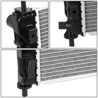 Aluminum Core Radiator for Dodge Caliber/Compass/Sebring (2007–2016) DPI 2951