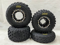 Set of 4 Beadlock Wheels & ITP MXR6 Tires for Honda TRX 250R 450R 450ER