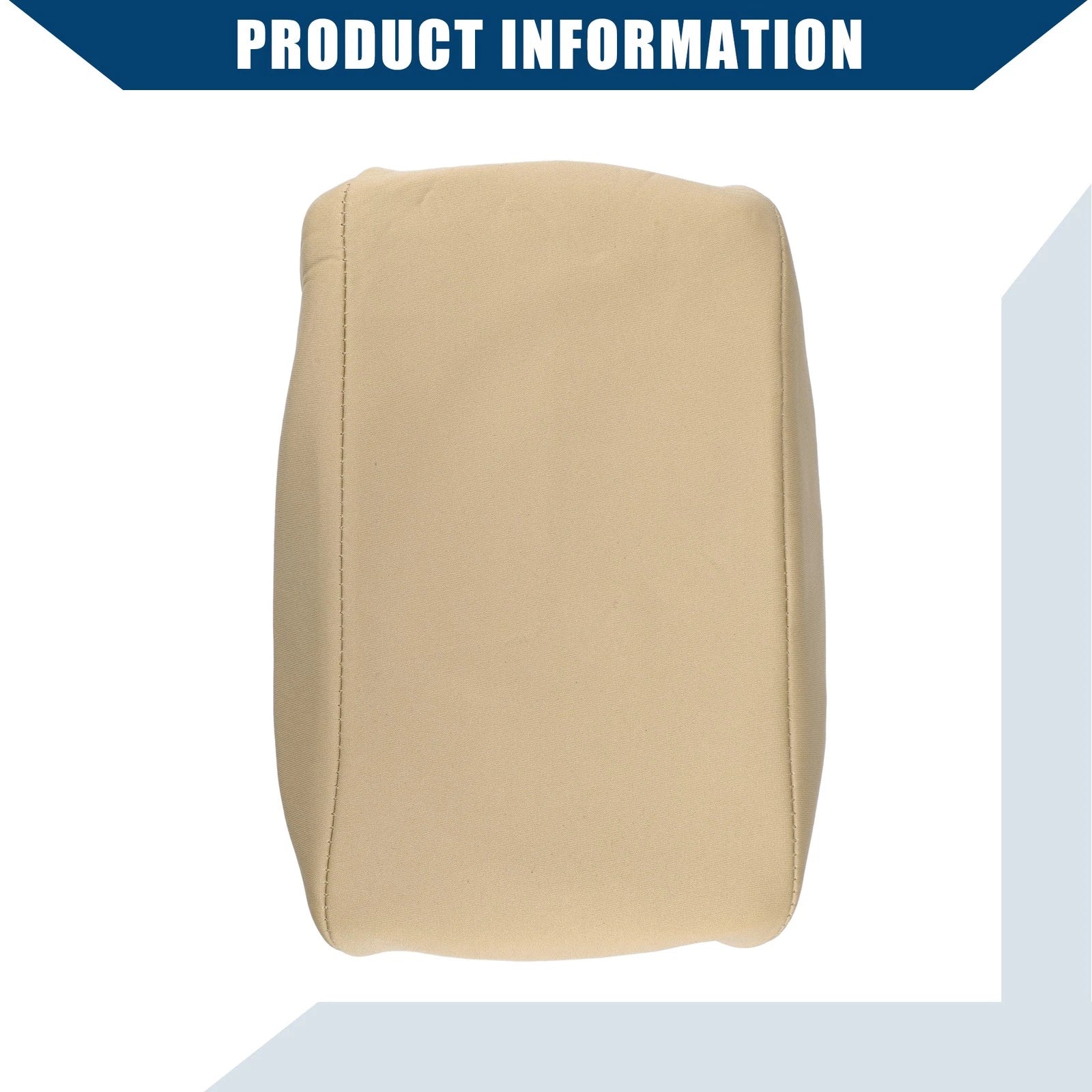 Center Console Armrest Cover for Ford Focus (2015–2018) Neoprene Brown