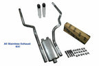 Dual Exhaust Kit for Chevy GMC 1500 (2019–2025) - Borla Pro XS Slash Rear Exit