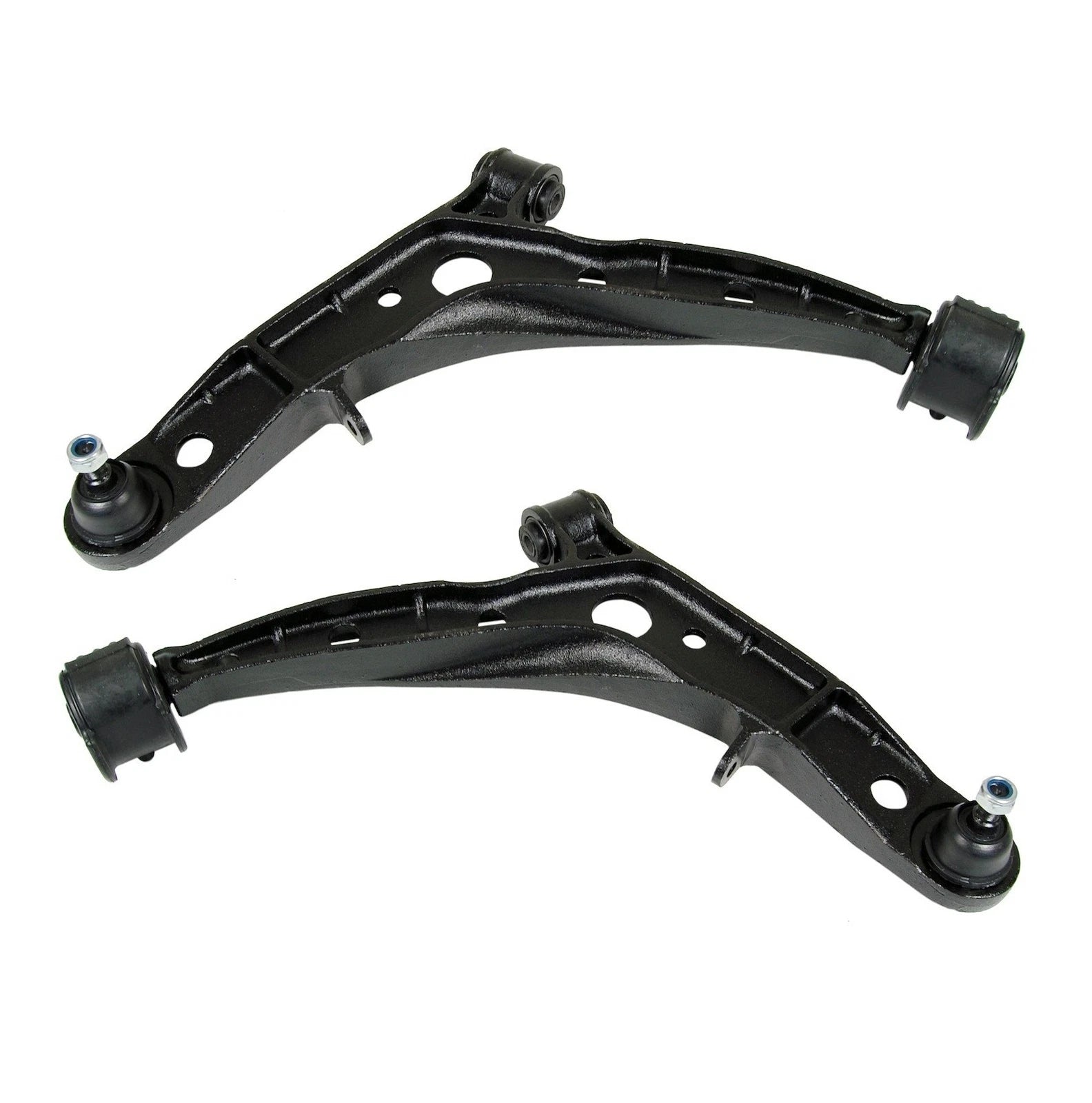 Set of 2 Front Lower Suspension Control Arm and Ball Joint for Mevotech