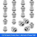 Chrome Wheel Lug Nuts for Toyota Avalon Camry Highlander Lexus (M12x1.5)