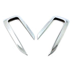 2Pcs Chrome Fog Lamp Cover Trim for Volvo XC40 (2019–2020)