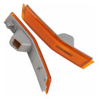 Amber Front Bumper Side Marker Light Shell for 07-10 Lincoln MKX (2007-2010)