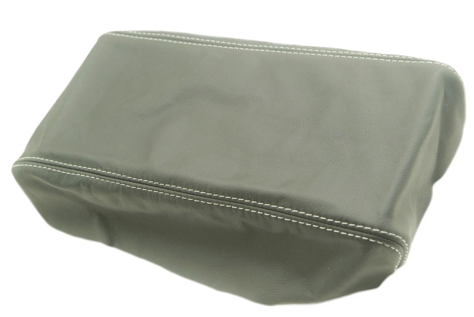 Leather Synthetic Console Armrest Cover for Chrysler 300 (2005–2007) Gray
