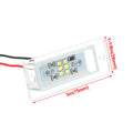 LED Rear Roll Pan License Plate Light for Silverado Sierra (2007–2018)