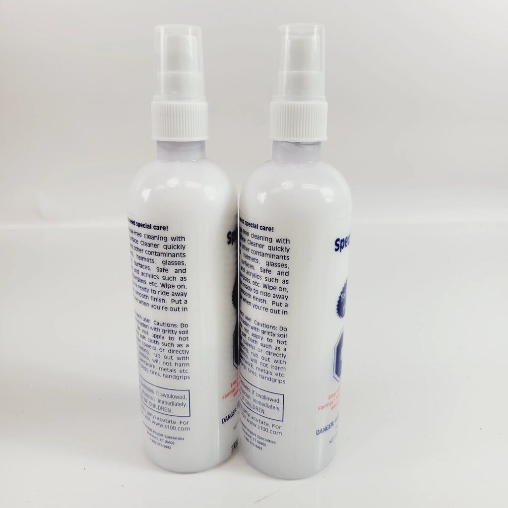 2X S100 Motorcycle Special Surface Cleaner for Fairing Windshield (12301F)