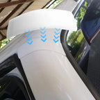 White Roof Side Molding for Car () - F81Z-2551729-AAB, F81Z-2551728-AAE