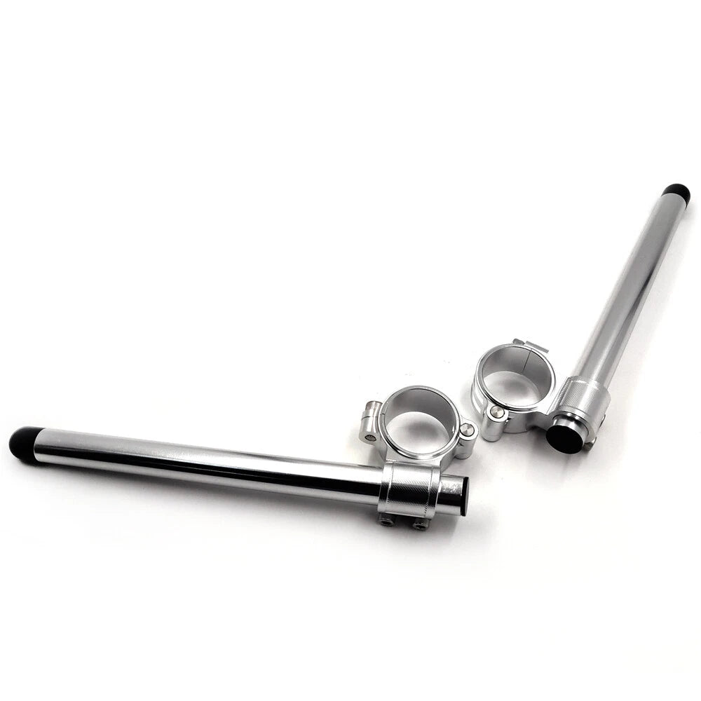 7/8" CNC Handle Bar Clip-Ons for Suzuki Honda Yamaha (Regular Rise)