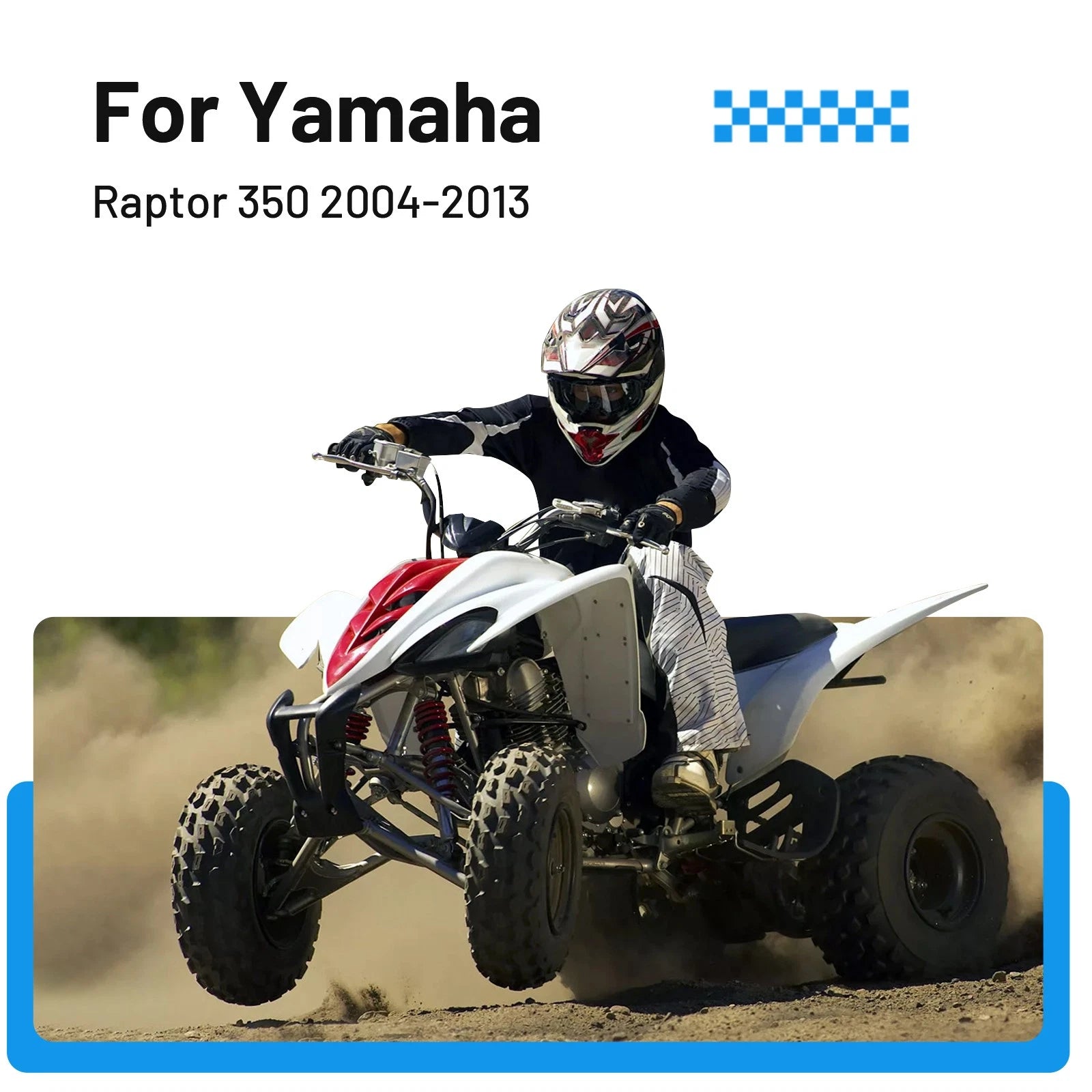 Air Filter Guide End Cap Seal for Yamaha Raptor 350 YFM350 (2004–2013)
