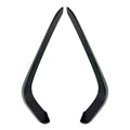 ABS Black Front Fog Light Lamp Strip Trim for VW Passat Variant (2017–2018)