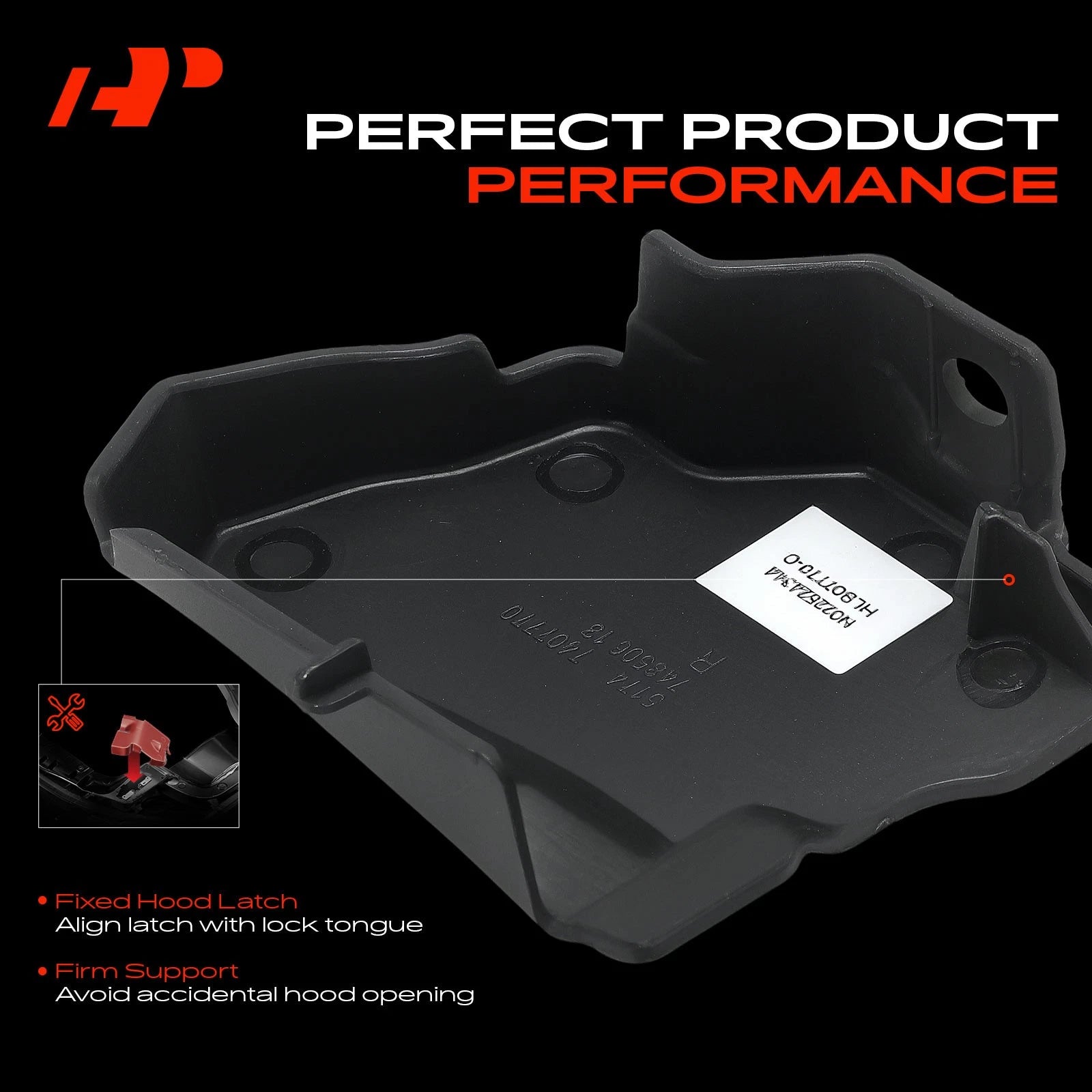 Hood Latch Support Bracket for BMW G30 G14 G15 G16 F90 F91 (2017–2023)