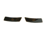2X Amber Black Front Side Marker Lights for VW Tiguan (2018–2023)