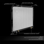 Full Aluminum Core Cooling Radiator for Toyota Tacoma (1995–2004) DPI 1755