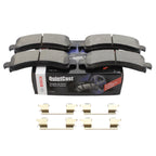 Set of 4 Bosch QuietCast Rear Ceramic Brake Pads for Cadillac Chevrolet GMC