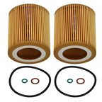 Oil Filter Kit 2X for BMW 128i 135i 323i 325i 328i 330i (2006–2013)