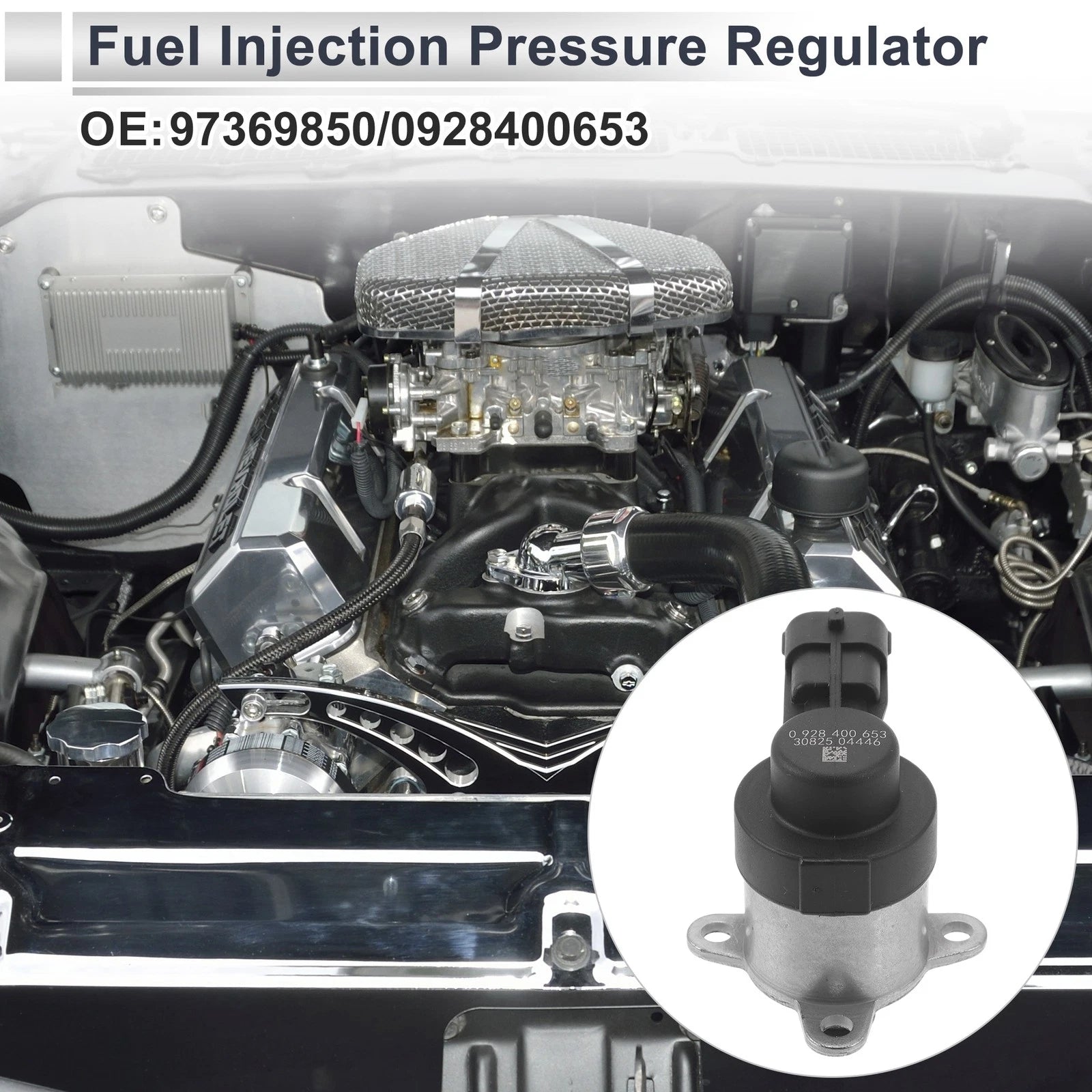 Fuel Pressure Regulator for Chevrolet Silverado (2001–2007) No. 97369850 20-70 Psi