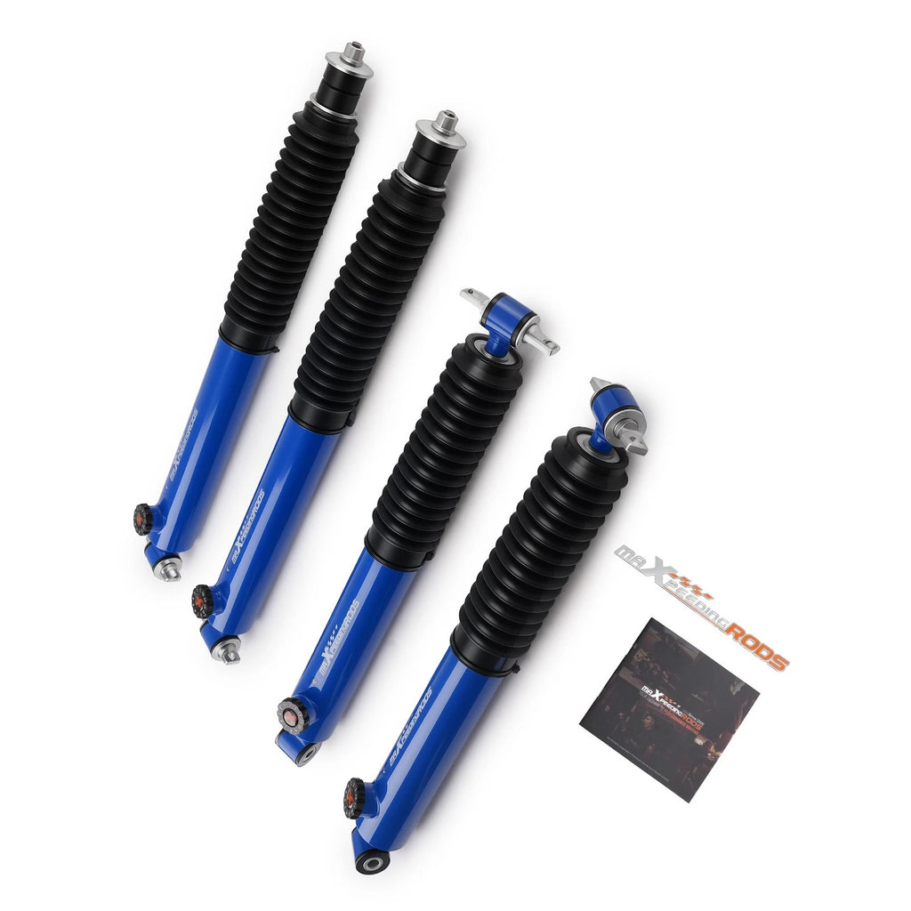 Set of 4 Front Rear Lift Shocks for Jeep Wrangler TJ (1997–2006) 1-3"