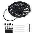 Electric Radiator Cooling Fan Assembly Kit 12" 12V 180W Universal