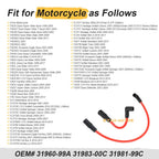 Spark Plug Wire Cap for Harley FXDWGI FXDWG FXDWG2 FXDWG3 (1999–2003) 31960-99A