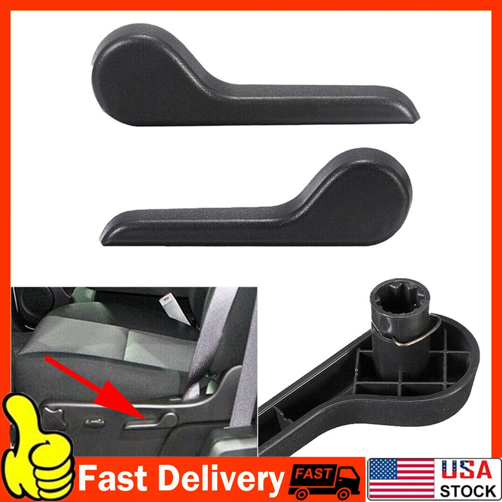 Set of 2 Front Seat Recliner Handles for GMC Sierra, Chevy Silverado (2007–2014)