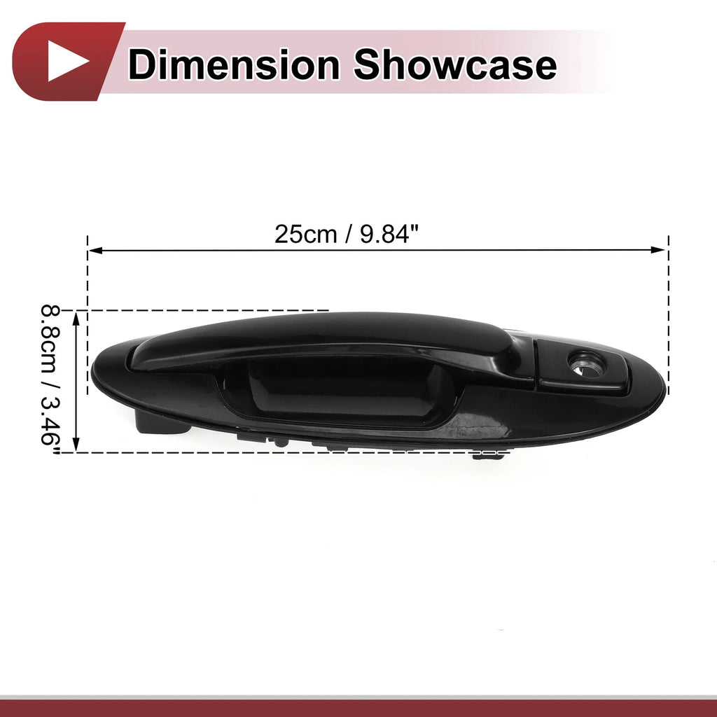 Car Exterior Door Handle for Hyundai Sonata (2011–2014) No. 836503C000 Black ABS