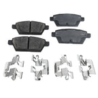 Set of 4 Ceramic Brake Pads for Mazda 6 (2006–2007)