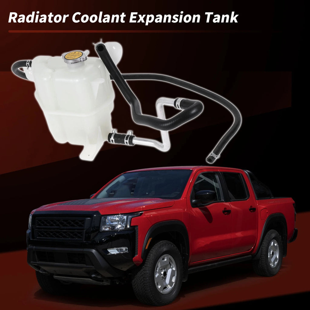 Coolant Expansion Reservoir Tank for Nissan Frontier L4 2.5L/V6 4.0L (No.603629)