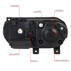Right OE Style Projector HID Xenon Headlight Lamp for Dodge Challenger (2008–2014)