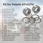 Heavy Duty Wheel Bearings for Polaris Sportsman 1000 850 550 Scrambler 1000 850 (2014–2023)