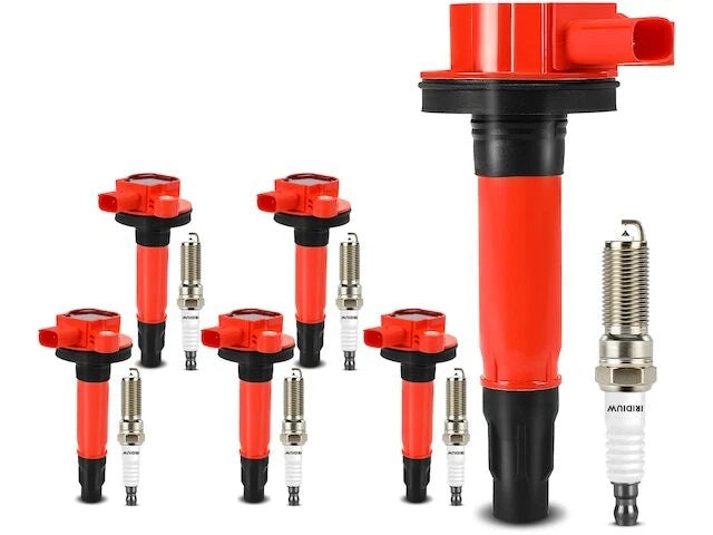 Ignition Coil Set with Spark Plugs for Mazda CX-9 (2007) GF692CN