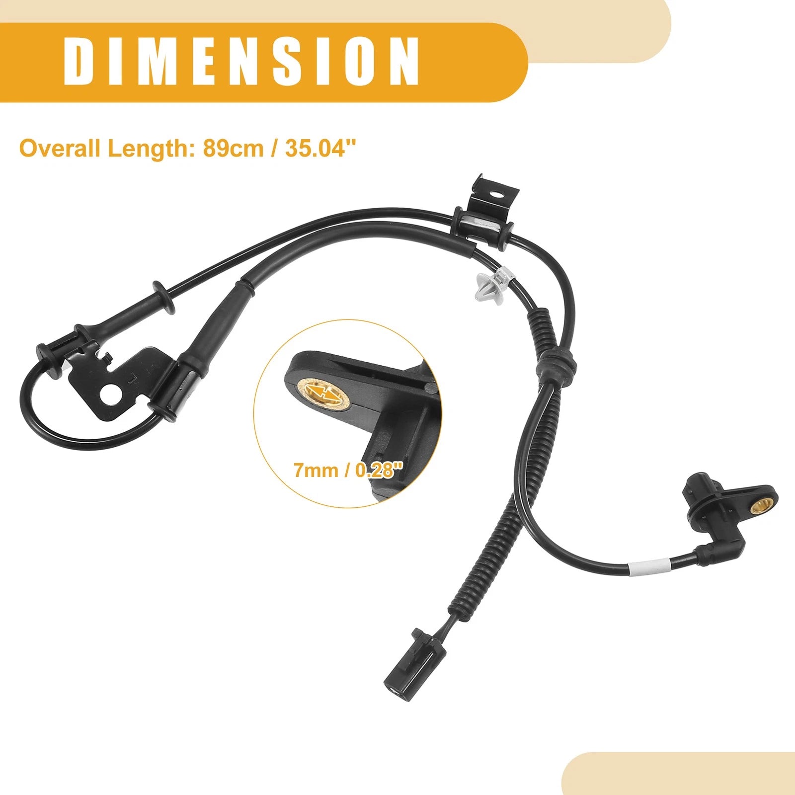 ABS Wheel Speed Sensor No. 598101W000 for Kia Rio (2012–2017)
