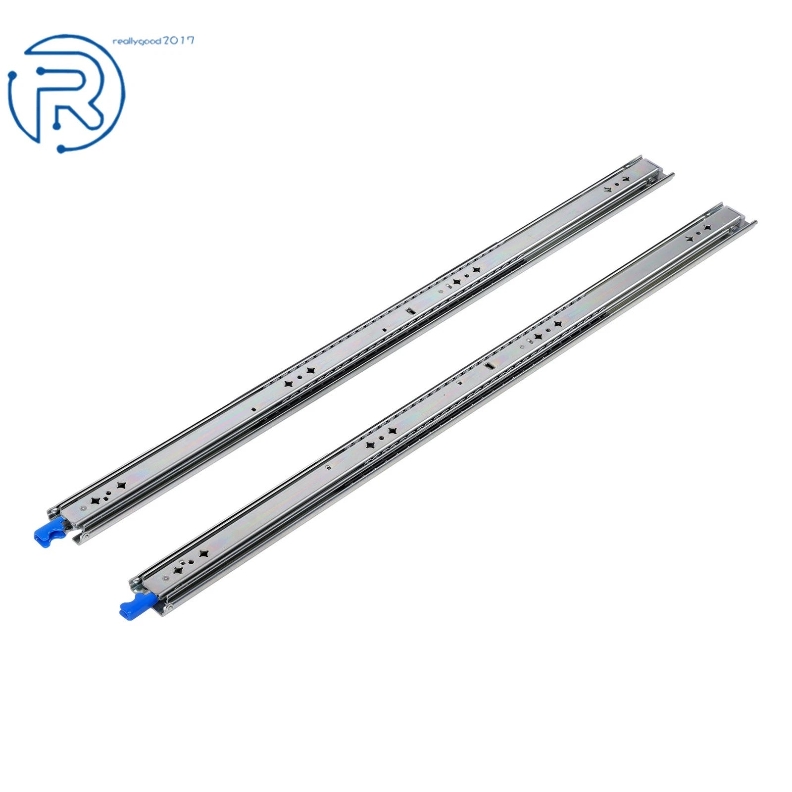 1 Pair Heavy Duty Drawer Slides for Universal Use (36 Inch, 250 Lbs)