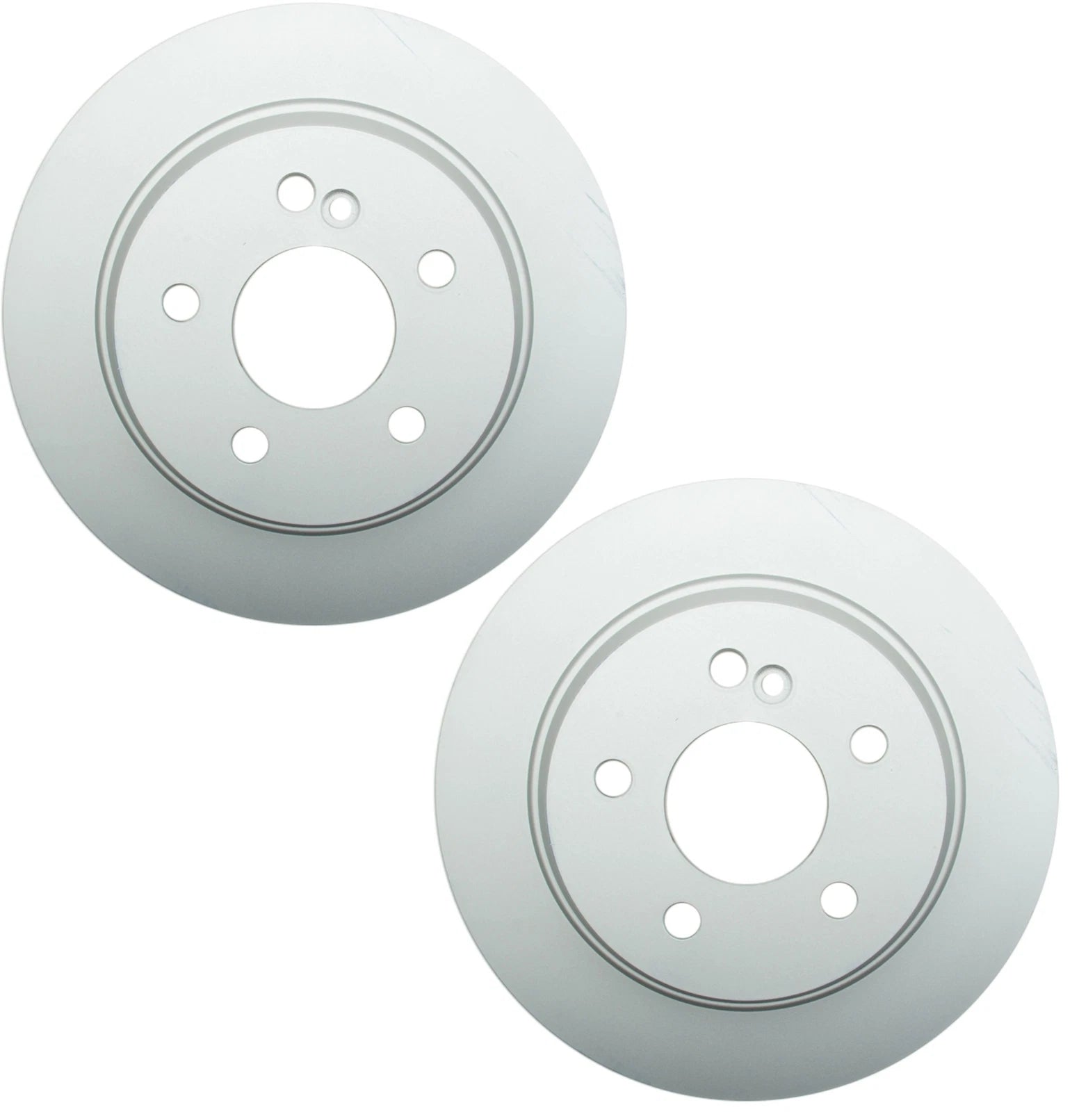 Set of 2 Rear Brake Disc Rotors for Mercedes W211 W212 E-Class (2003–2016)