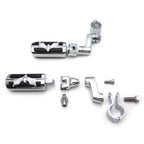 1 1/4" Foot Pegs Clamps for Honda GoldWing GL VT750 Shadow 750 (1983–2000)