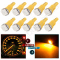 10x 5050 T5 1SMD LED Bulbs for Car Dashboard Gauge (Universal)