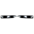 Gloss Black Front Bumper Side Spoiler Lip for BMW 1 Series E82 E88 (08-13)