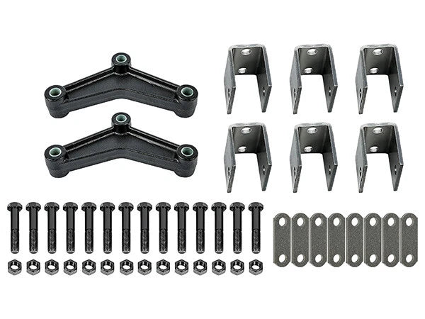 Trailer Leaf Spring Hanger Kit for Tandem Axle Suspension