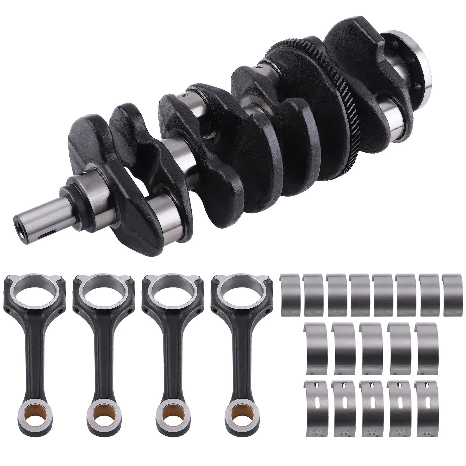 Engine Crankshaft & Con Rods & Bearing Set for Mercedes-Benz M274 (2013–2020)