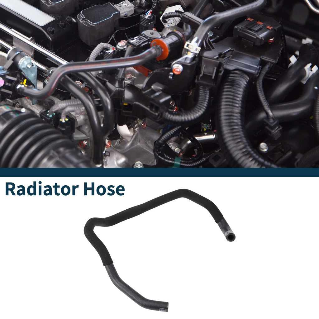 Radiator Hose Downpipe for Audi A6 (2007–2011) 4F0145925A Rubber Black