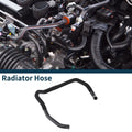 Radiator Hose Downpipe for Audi A6 (2007–2011) 4F0145925A Rubber Black