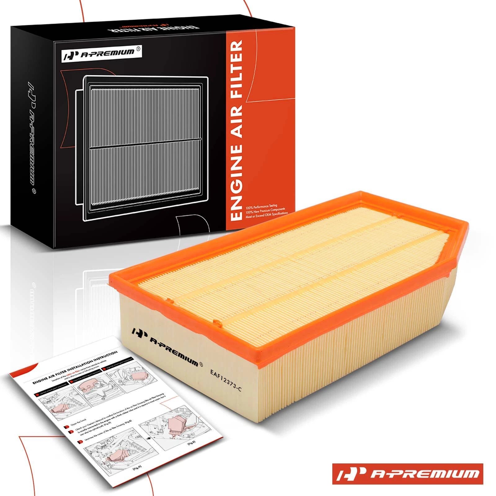 Engine Air Filter for Jeep Wrangler Gladiator (2018–2023)