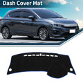 Dashboard Cover Mat for Honda City Grace (2008–2013) Black Blue