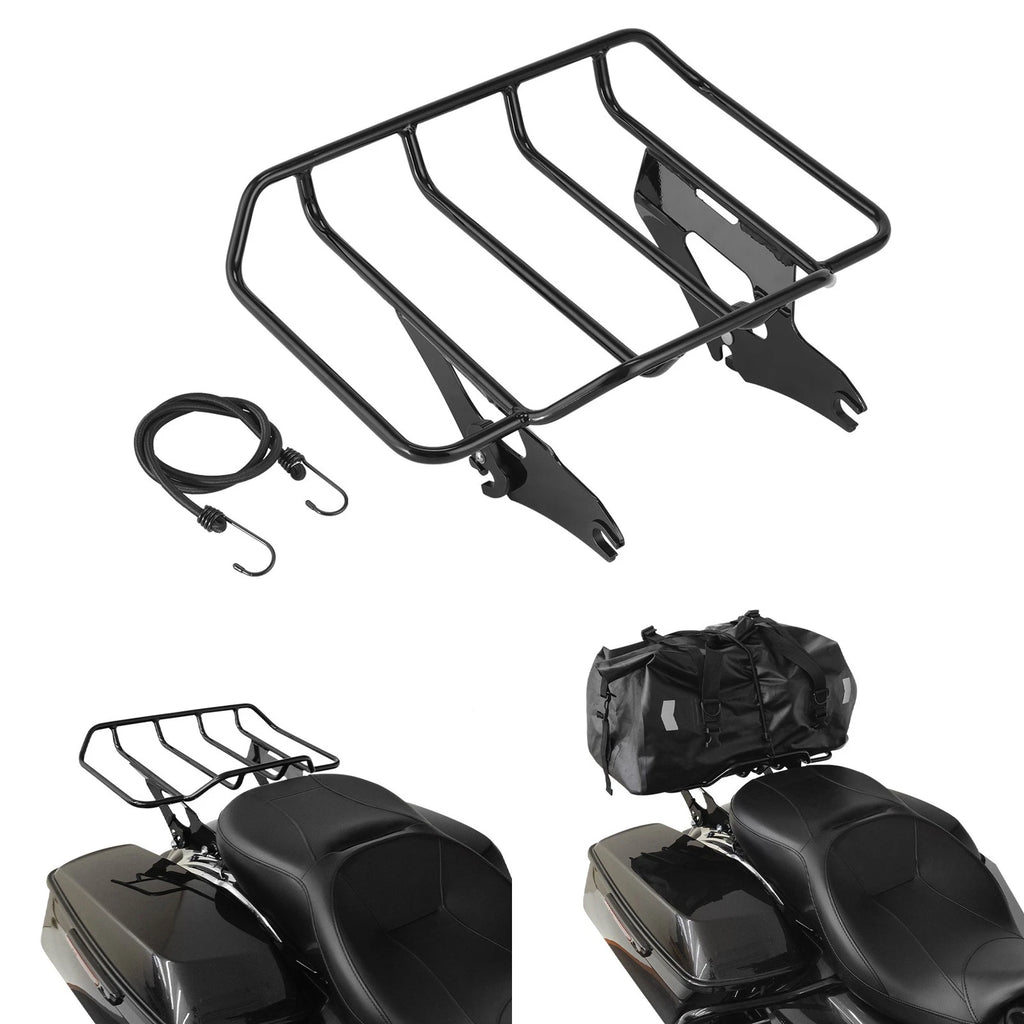 Rear Quick Release Luggage Rack & Docking Kit for Harley Electra Glide (2014–2025)