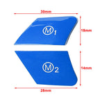 Steering Wheel Mode Switch Button Cover for BMW 1 2 3 4 5 6 Series (2004-2023)