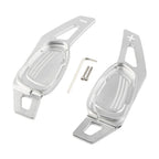 Aluminum Silver Shift Paddle Extensions for Audi A5/S5/SQ5 (2016)